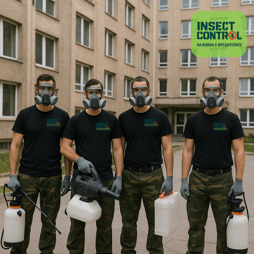 Унищожаване на дървеници от екипа на Инсект Контрол